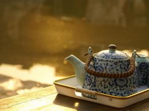 茶壶摄影图片