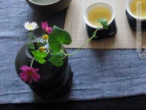 茶与花艺图片欣赏